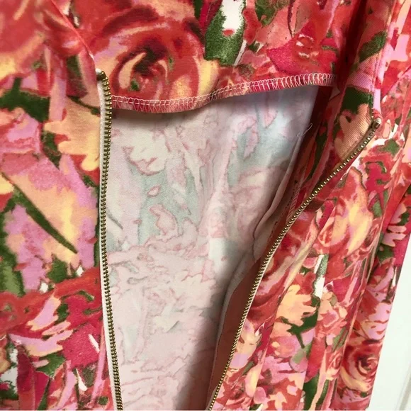 Gabby Skye Sleeveless Floral Fit & Flare Dress - Picture 13 of 16